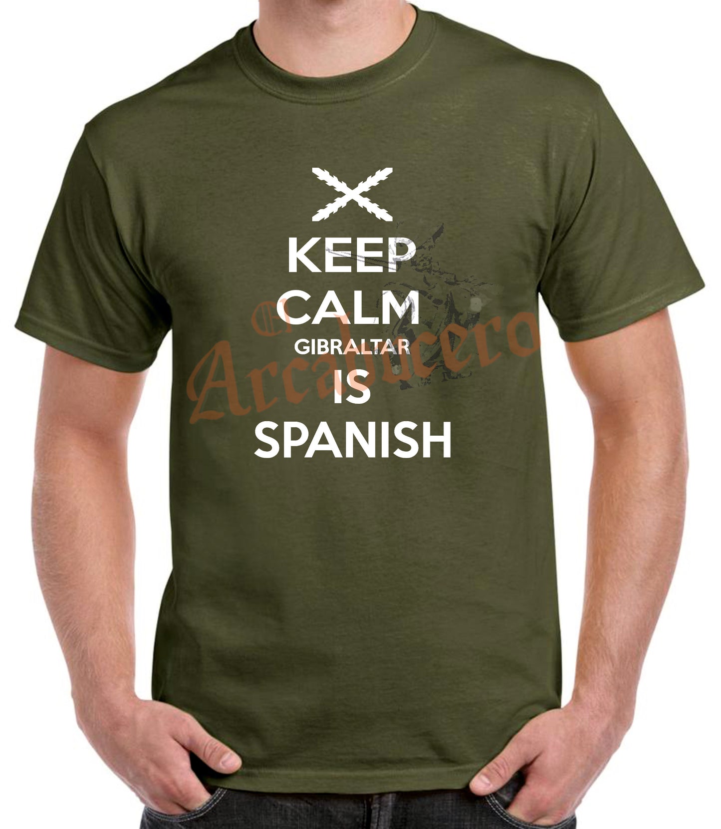 Camiseta Keep Calm Gibraltar is Spanish.