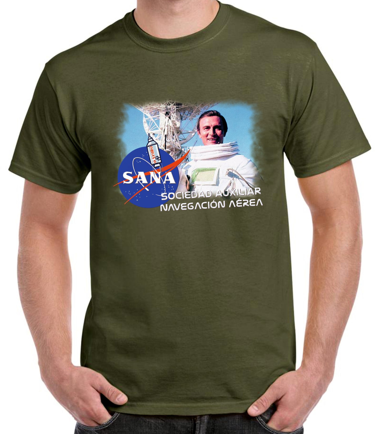 Camiseta película "El astronauta".