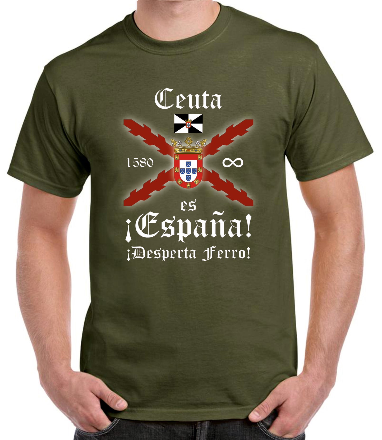 Camiseta Ceuta es España.