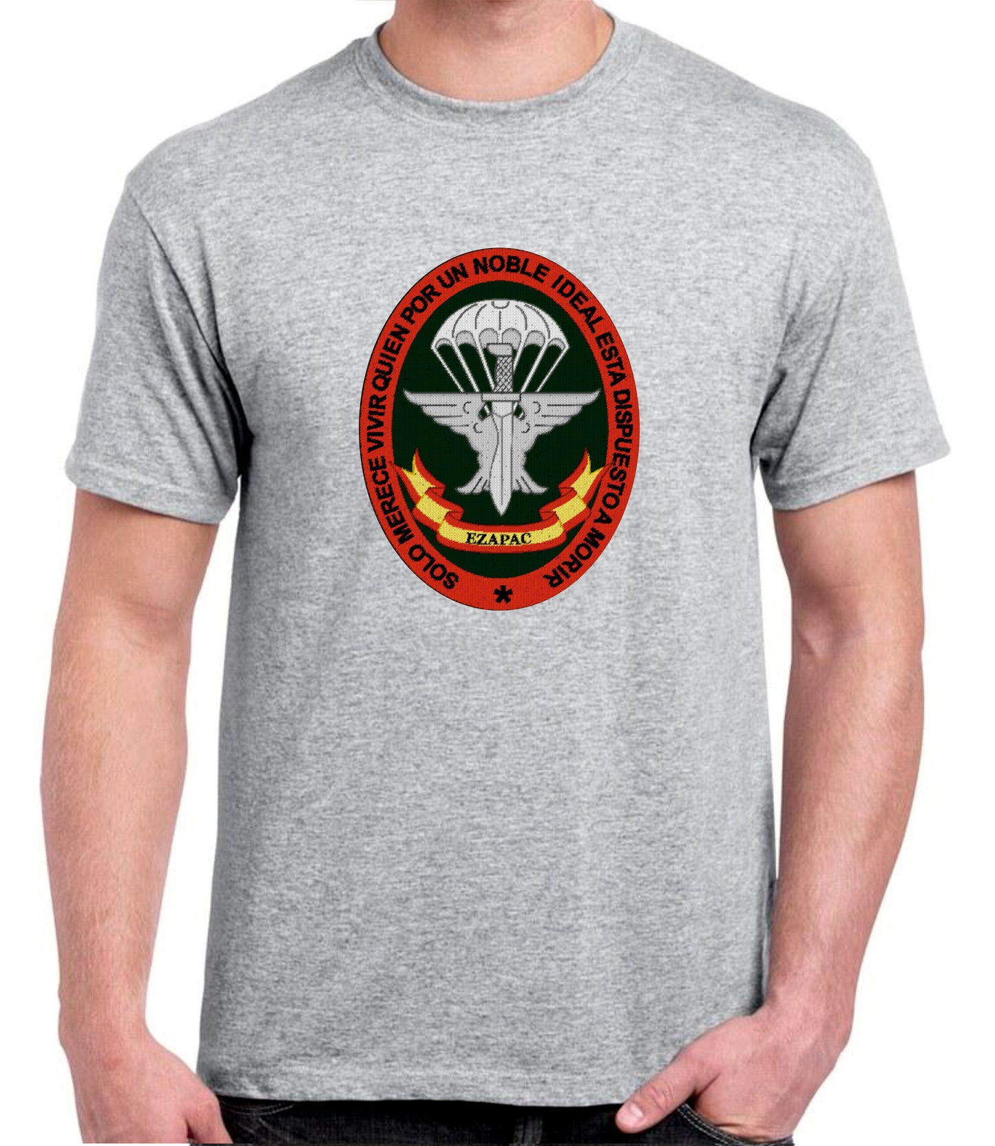 Camiseta EZAPAC escudo oficial.