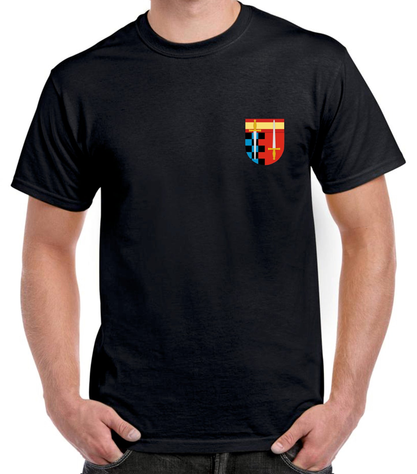 Camiseta Reservistas Voluntarios escudo.