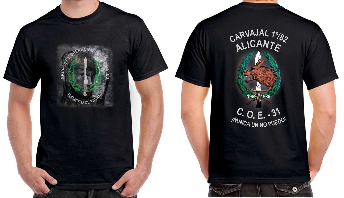Camiseta emblema C.O.E. 31 Alicante.