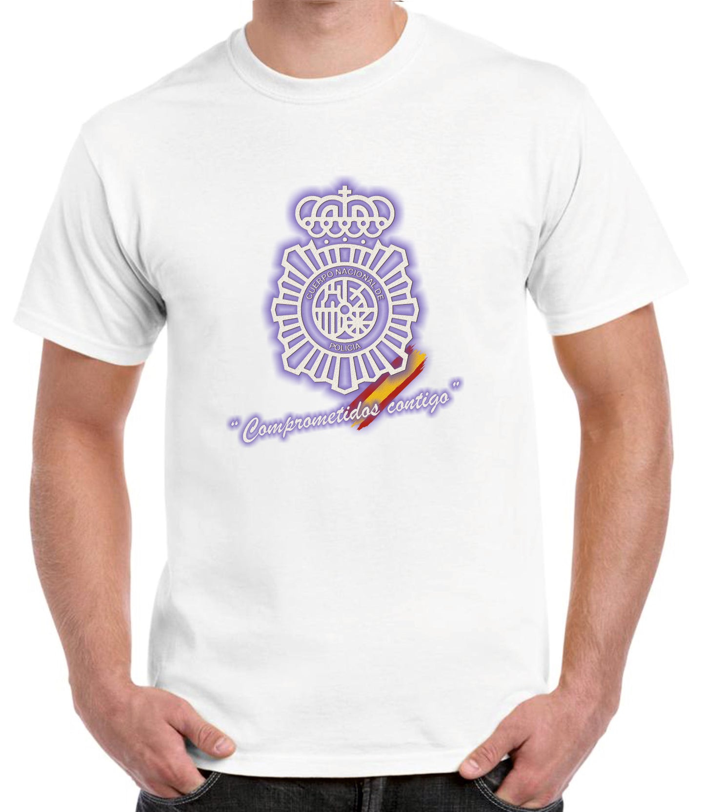 Camiseta Policía Nacional placa (2).