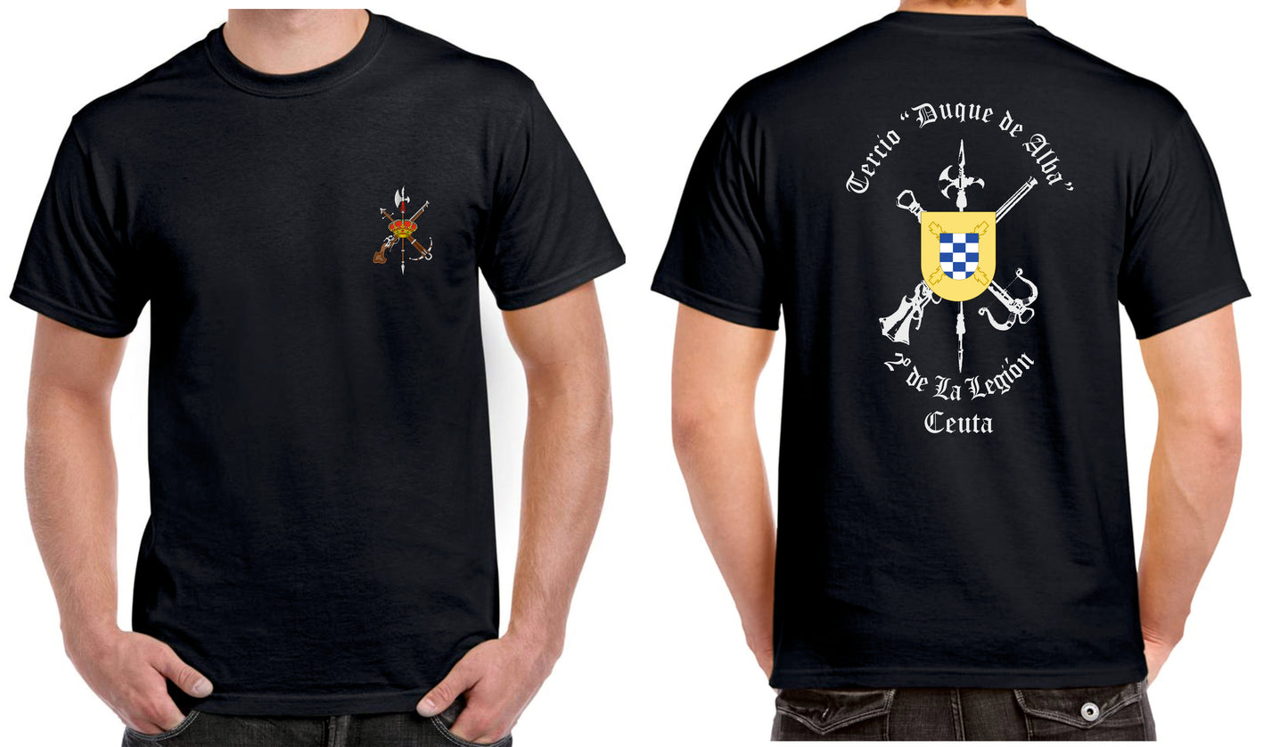 Camiseta emblema Legión-Tercio "Duque de Alba".