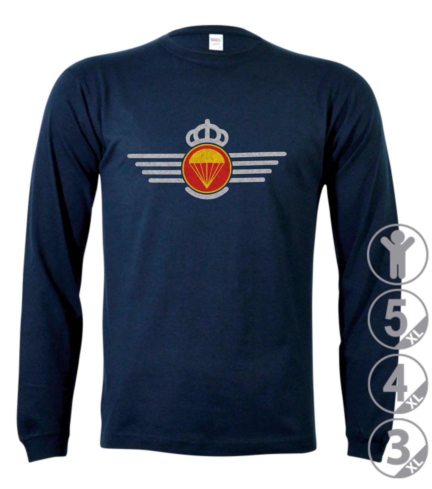 Camiseta manga larga BRIPAC "Roquisqui".