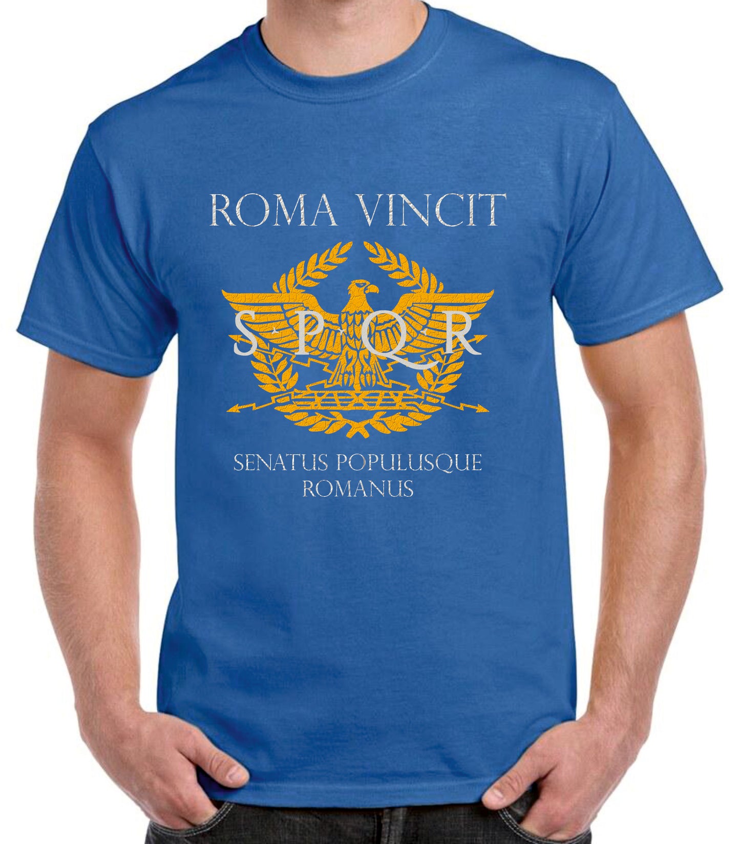 Camiseta SPQR "Roma Vincit".