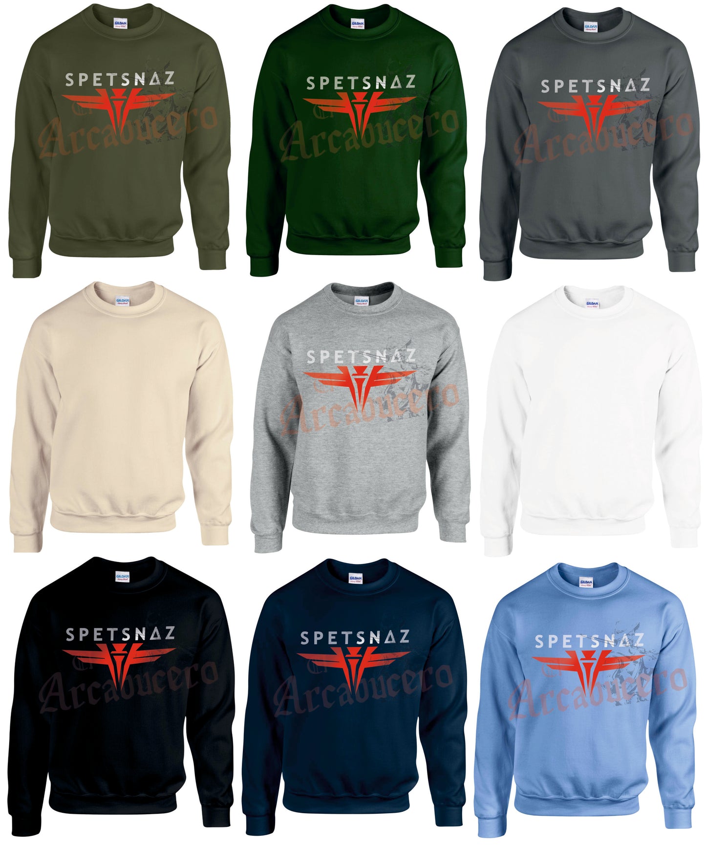 Sudadera básica RUSIA SPETSNAZ.