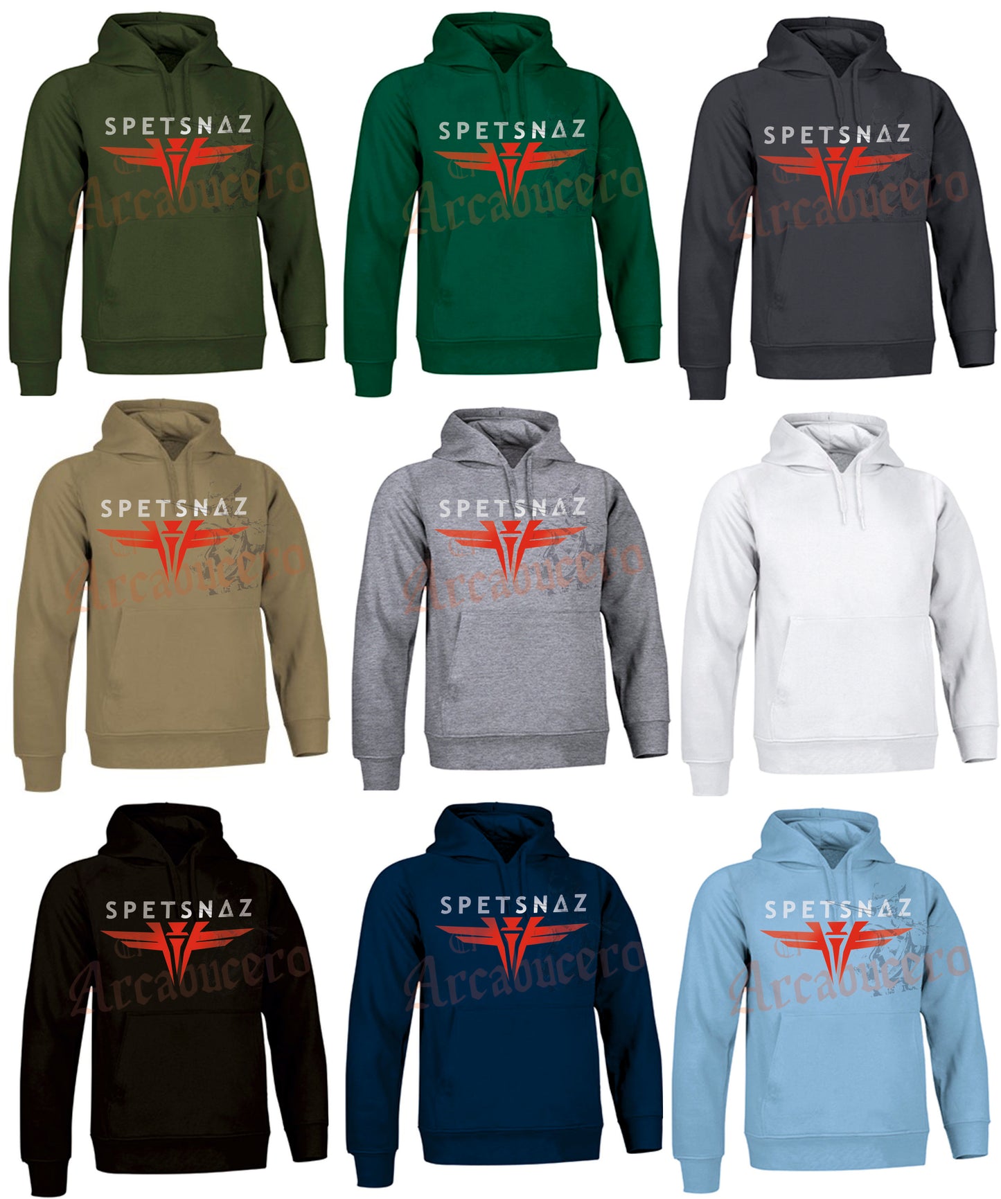 Sudadera capucha RUSIA SPETSNAZ.