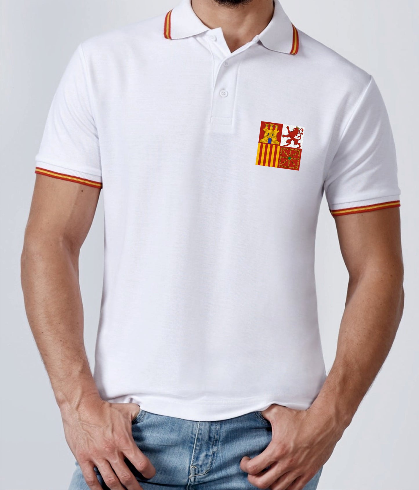 Polo Armada bandera proa.