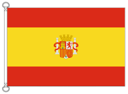 Bandera de España bando rebelde  (1936-1938).