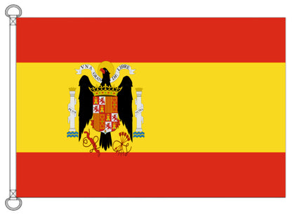 Bandera de España (1938-1945).