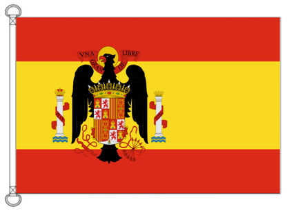 Bandera de España (1945-1977).