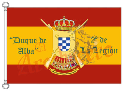 Bandera Legión Española  2º Tercio "Duque de Alba".