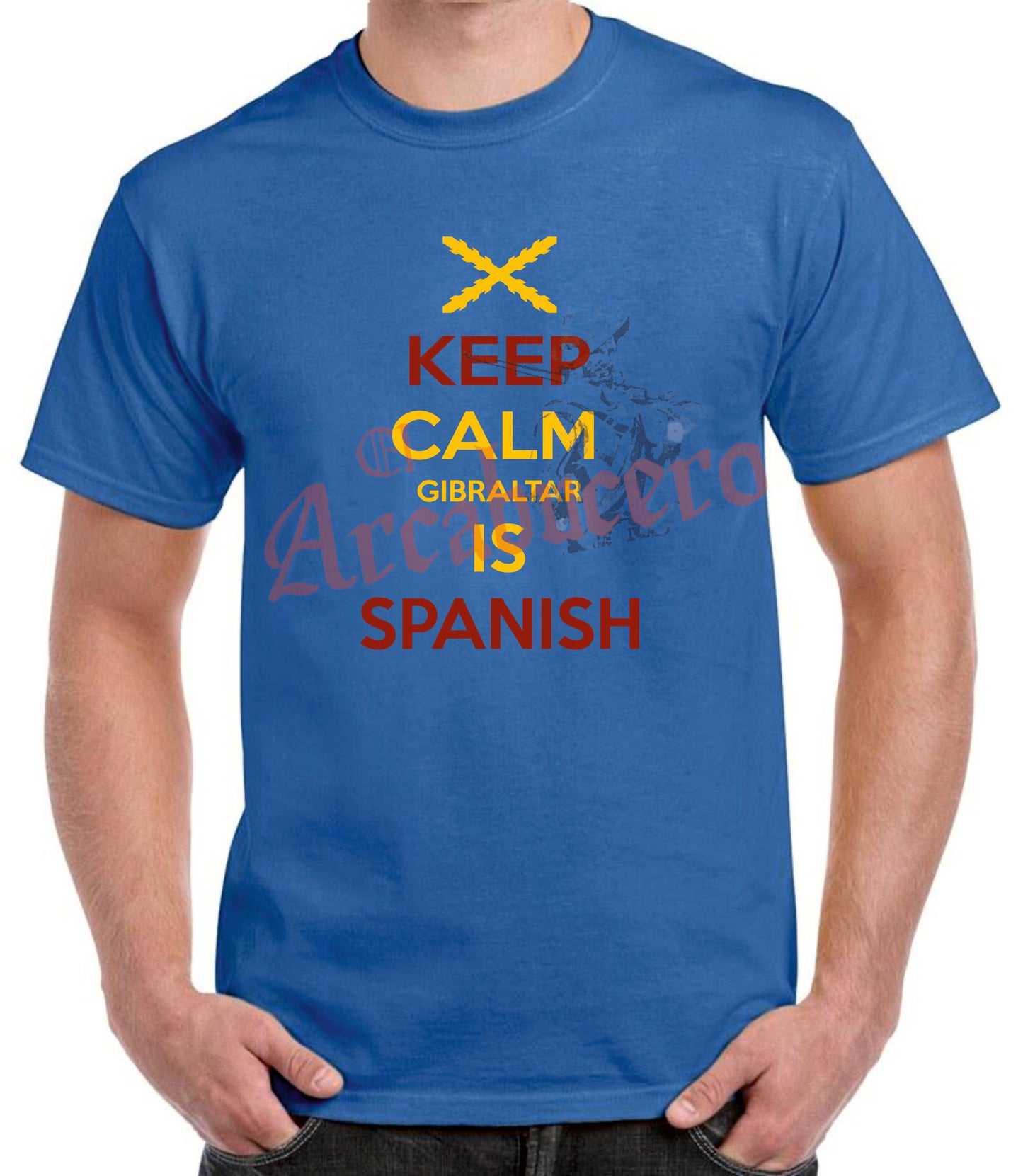 Camiseta Keep Calm Gibraltar is Spanish.