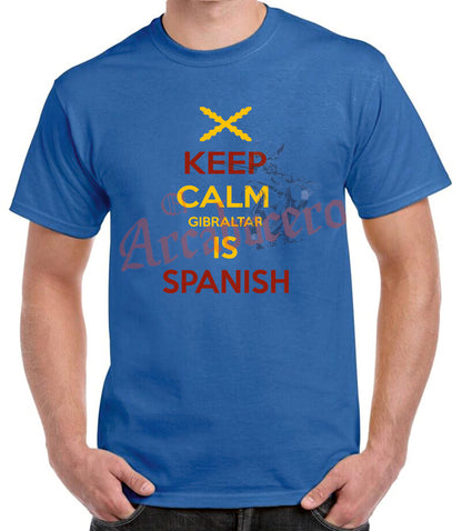 Camiseta Keep Calm Gibraltar is Spanish.