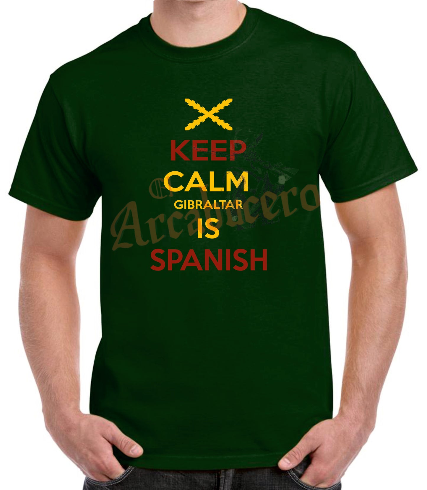 Camiseta Keep Calm Gibraltar is Spanish.