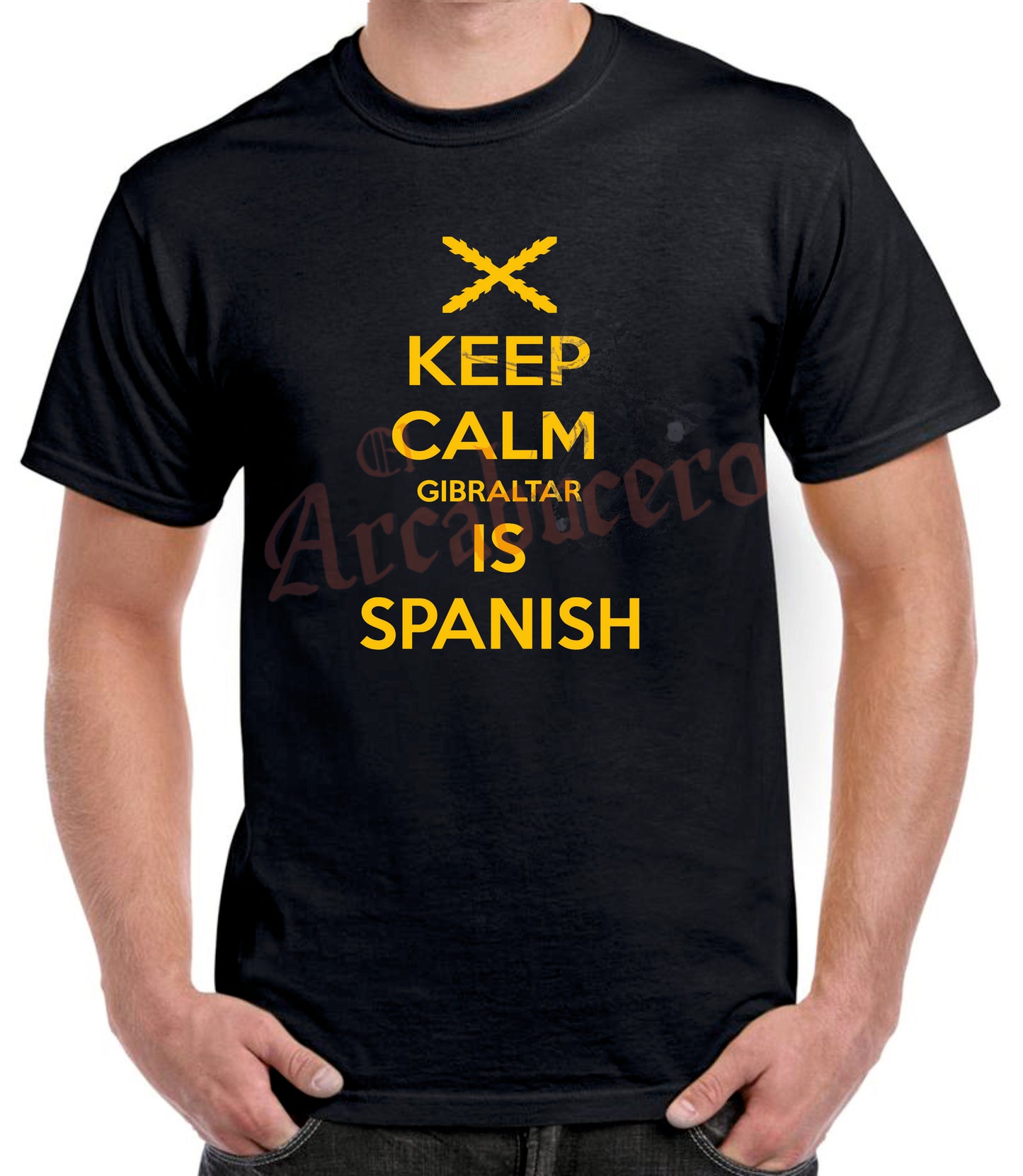 Camiseta Keep Calm Gibraltar is Spanish.