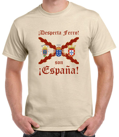 Camiseta Ceuta, Melilla y Canarias son España.