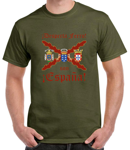 Camiseta Ceuta, Melilla y Canarias son España.