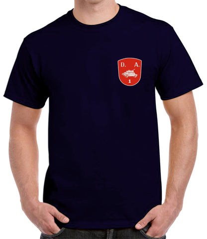 Camiseta D.A. escudo.