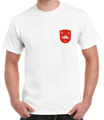 Camiseta D.A. escudo.