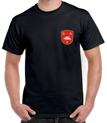 Camiseta D.A. escudo.