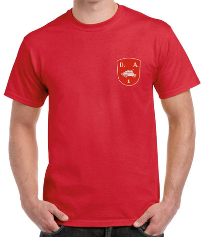 Camiseta D.A. escudo.