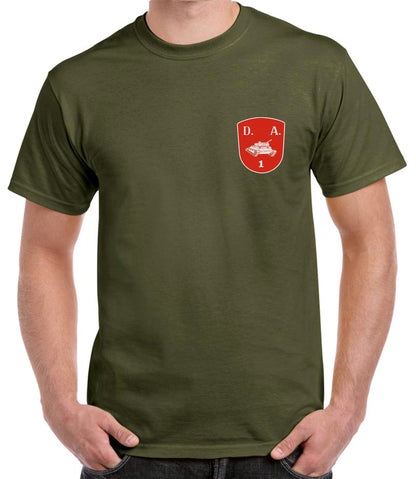 Camiseta D.A. escudo.