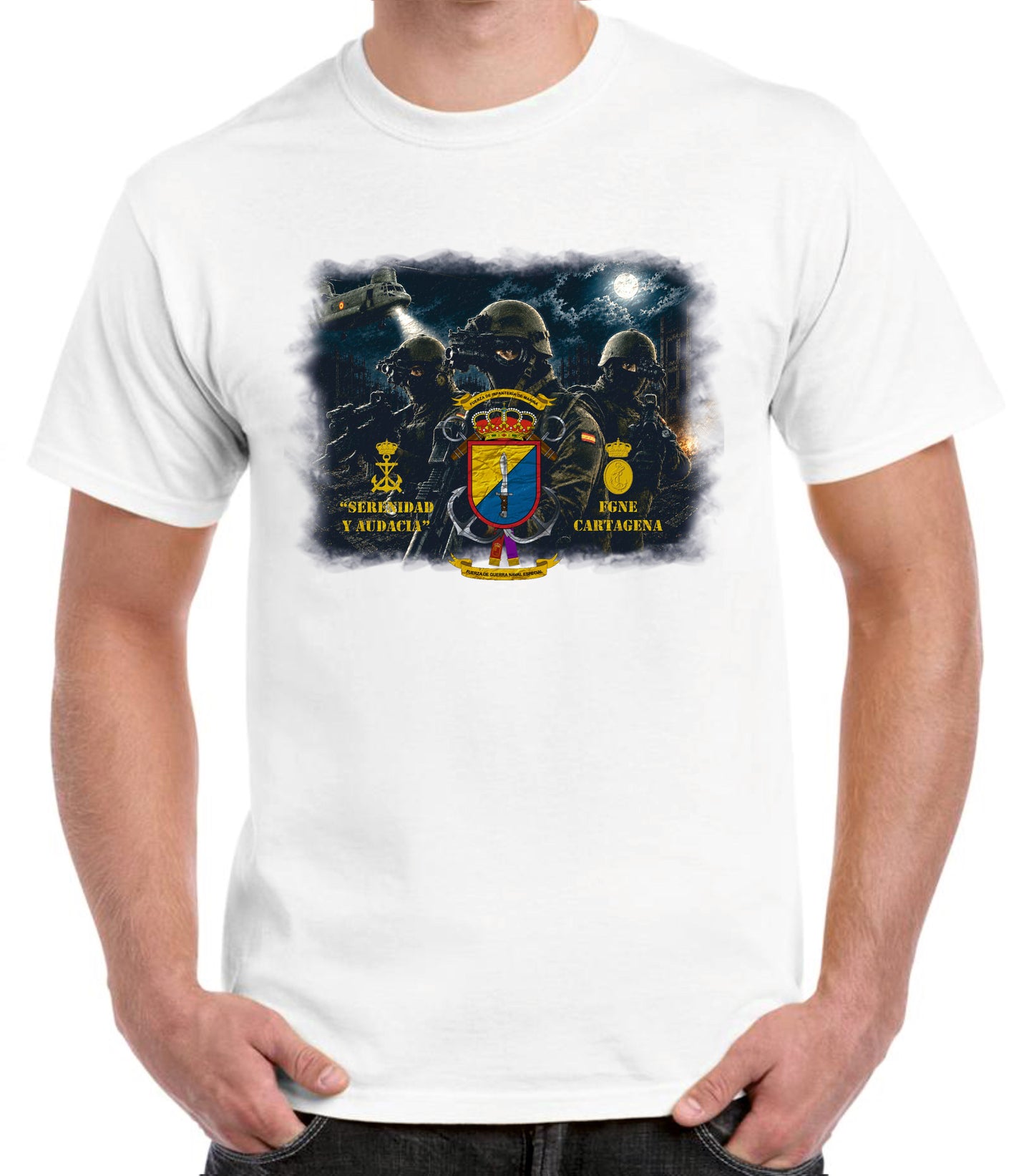 Camiseta Fuerza de Guerra Naval Especial (FGNE).
