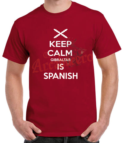 Camiseta Keep Calm Gibraltar is Spanish.