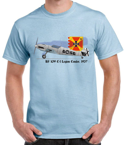 Camiseta Messerschmitt BF 109 C-1 Legión Cóndor.