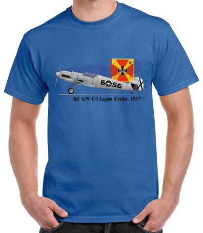 Camiseta Messerschmitt BF 109 C-1 Legión Cóndor.