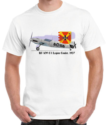 Camiseta Messerschmitt BF 109 C-1 Legión Cóndor.