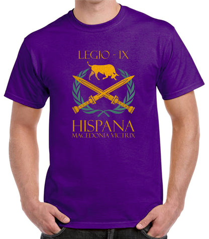 Camiseta ROMA Legión IX Hispana Gladius.