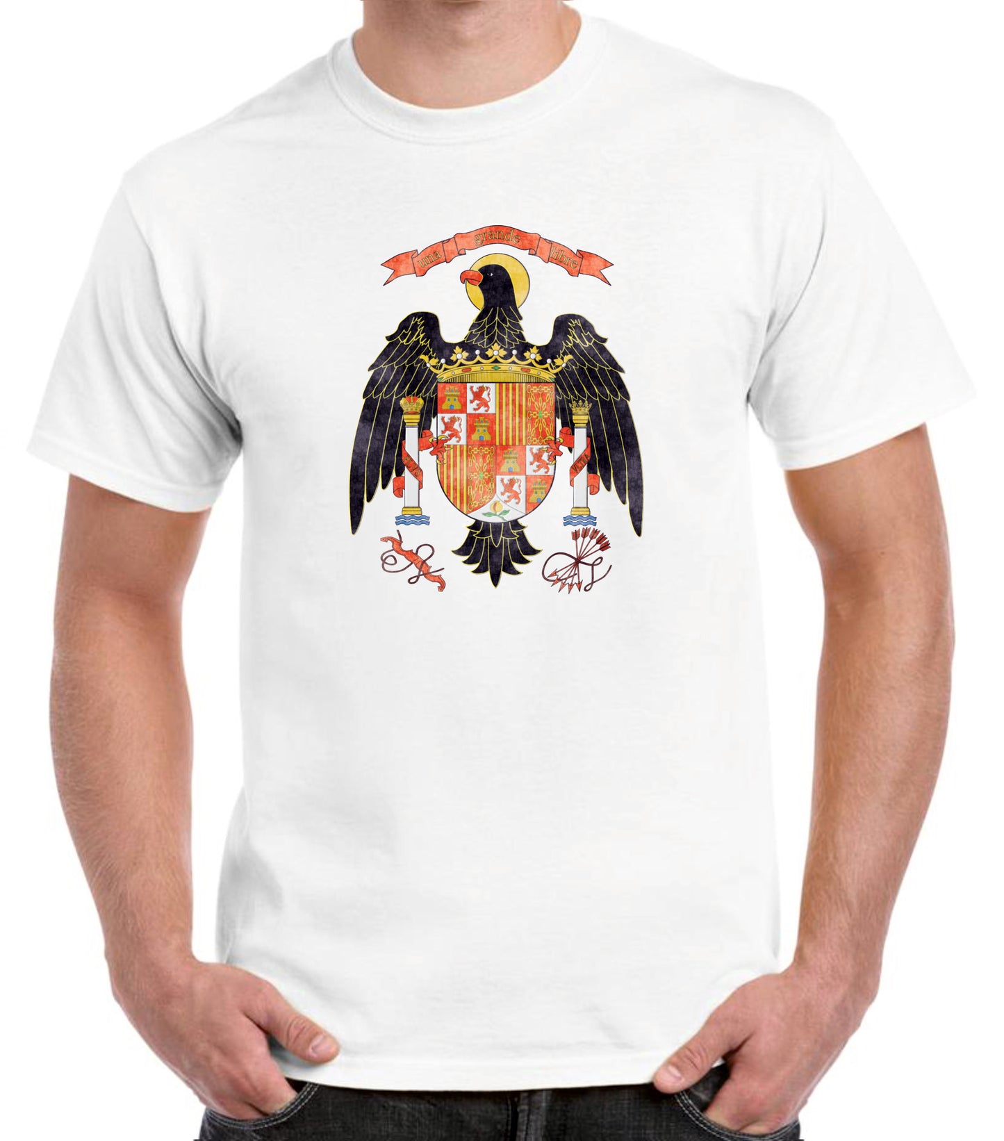 Camiseta escudo bandera España (1977/81).