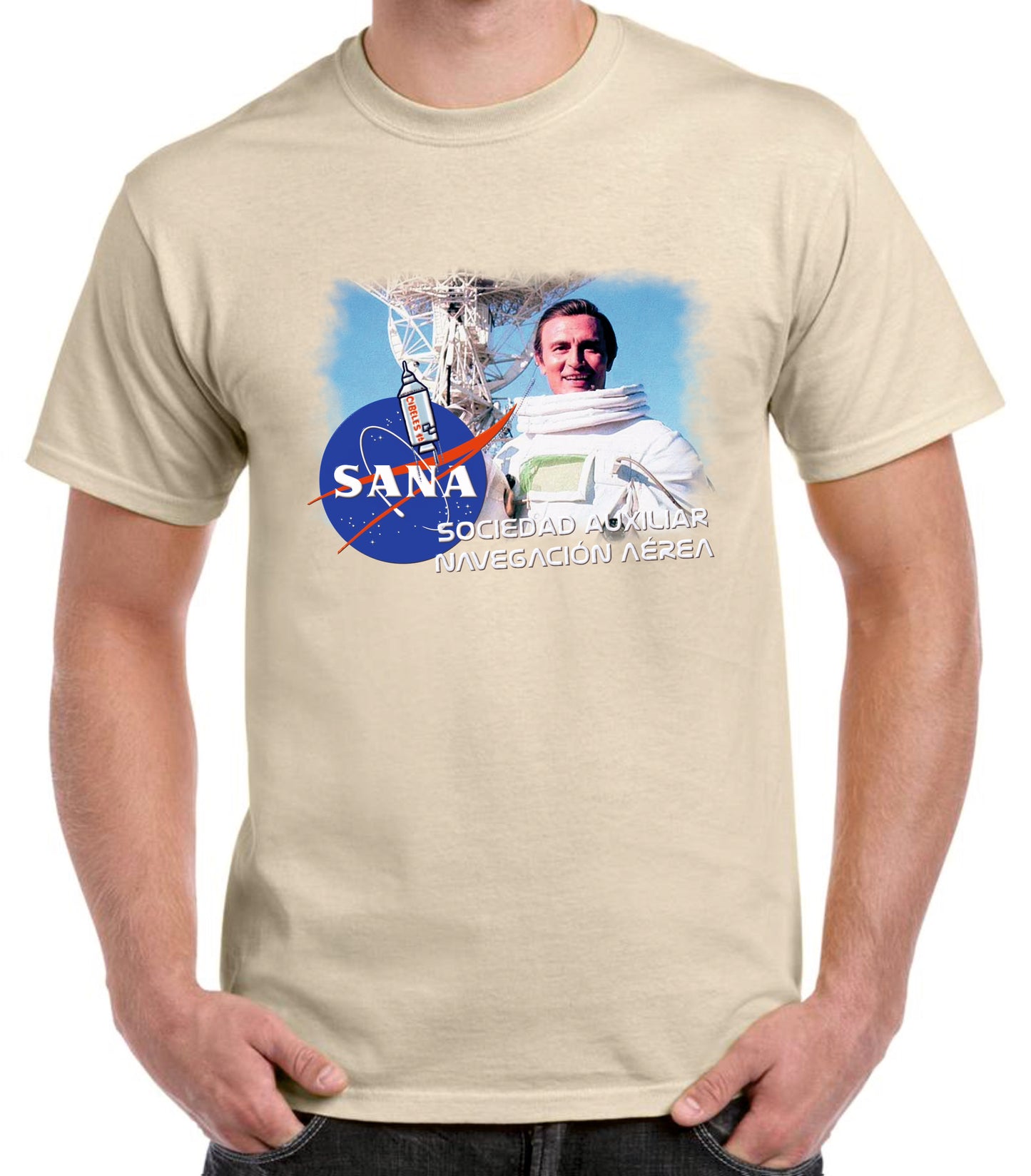 Camiseta película "El astronauta".