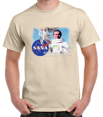 Camiseta película "El astronauta".
