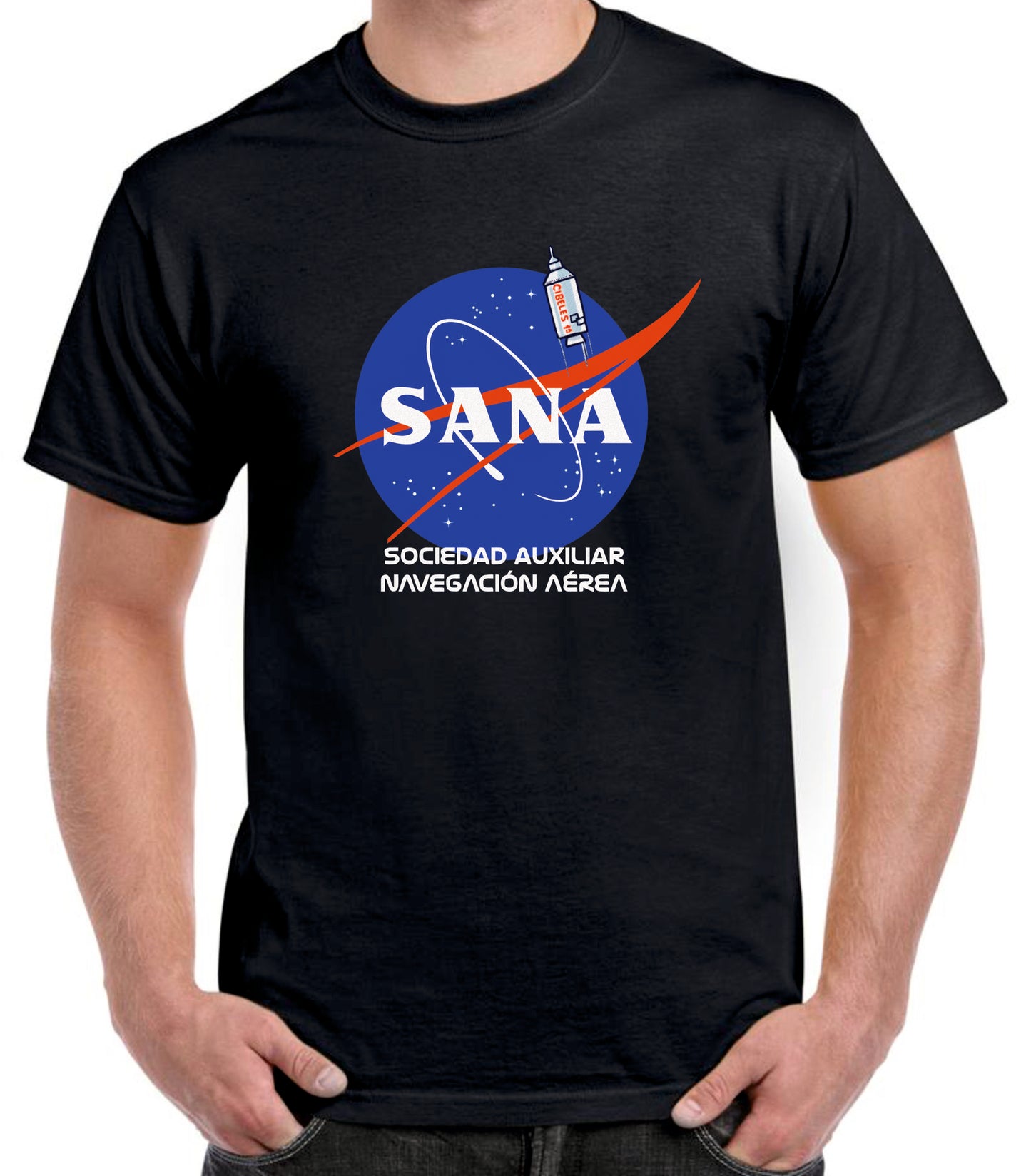 Camiseta película "El astronauta".