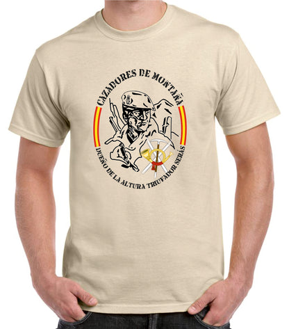 Camiseta Cazadores de montaña.