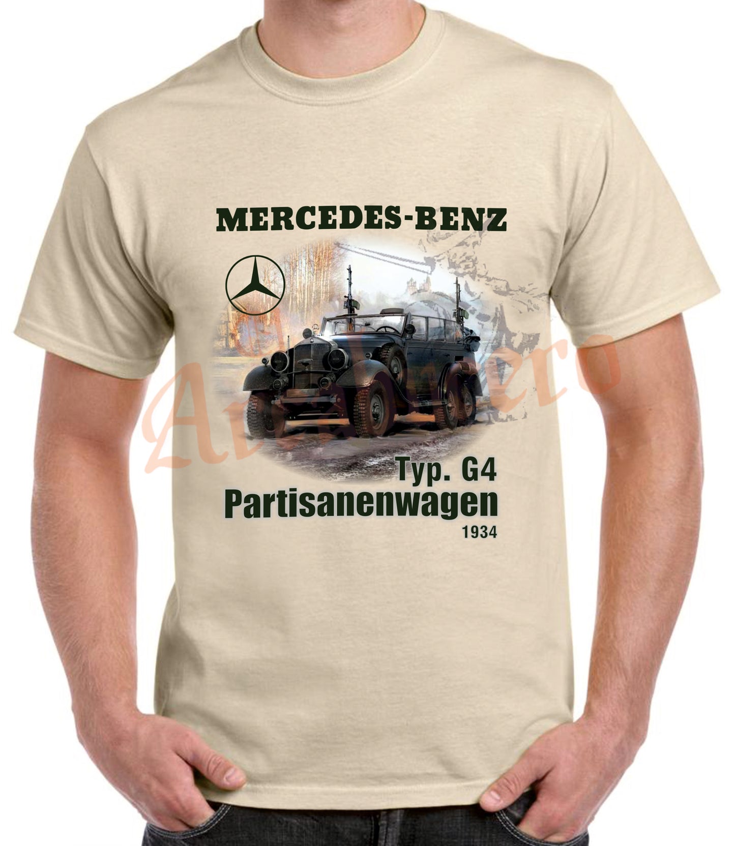 Camiseta ALEMANIA MERCEDES-BENZ Type G4.