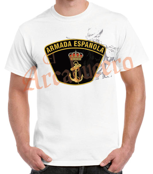 Camiseta Armada escudo brazo.