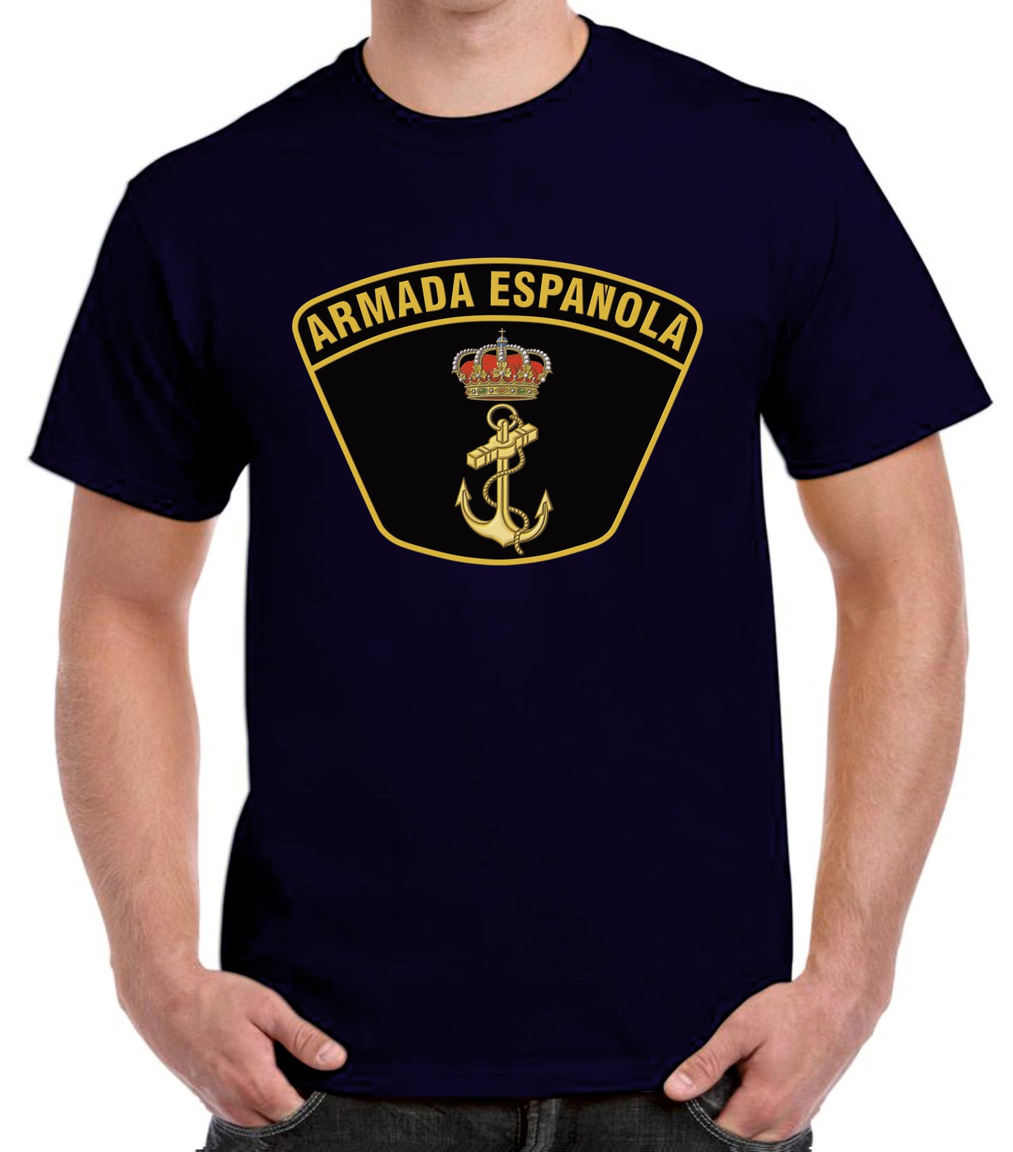 Camiseta Armada escudo brazo.