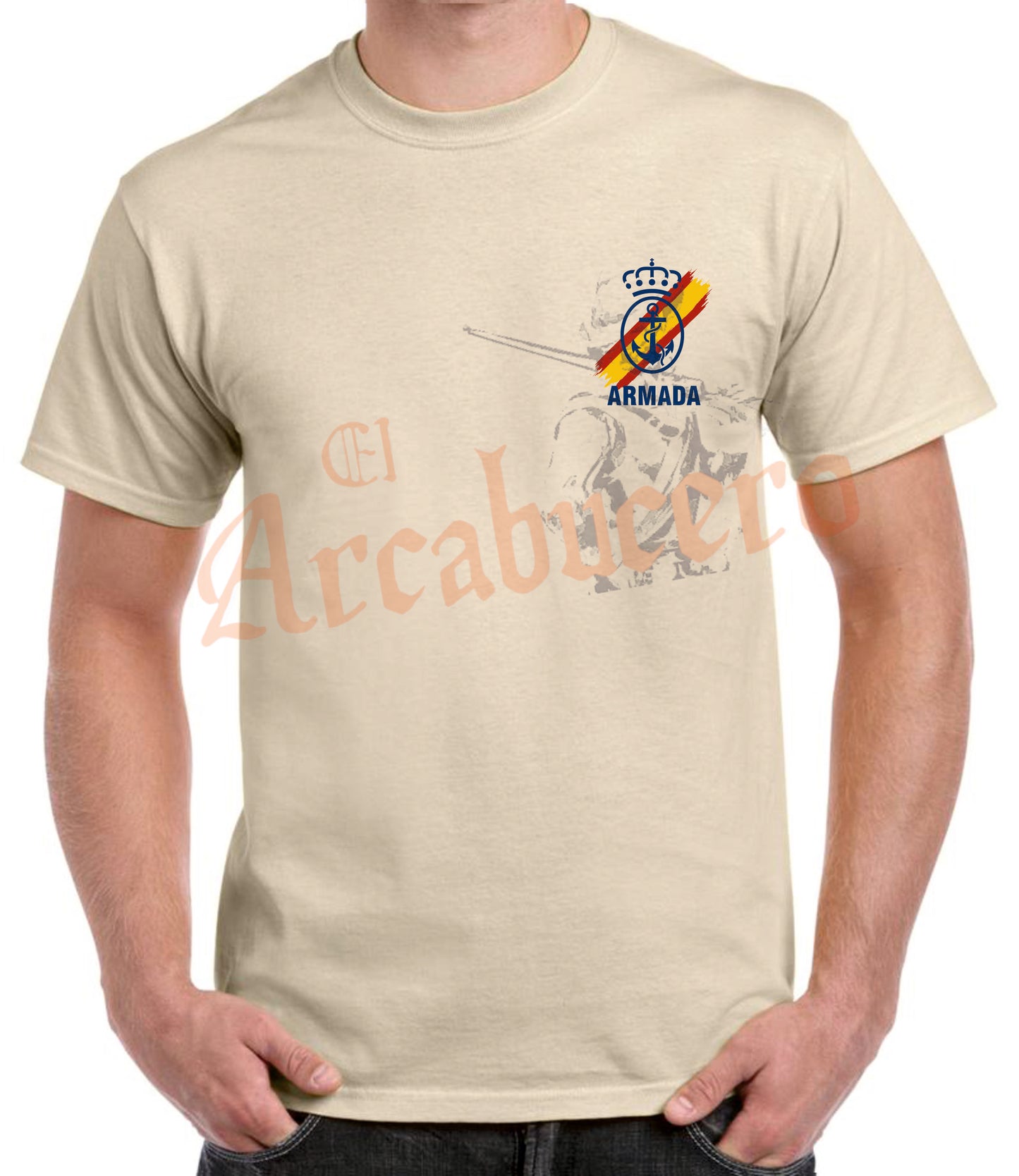 Camiseta Armada nuevo emblema.