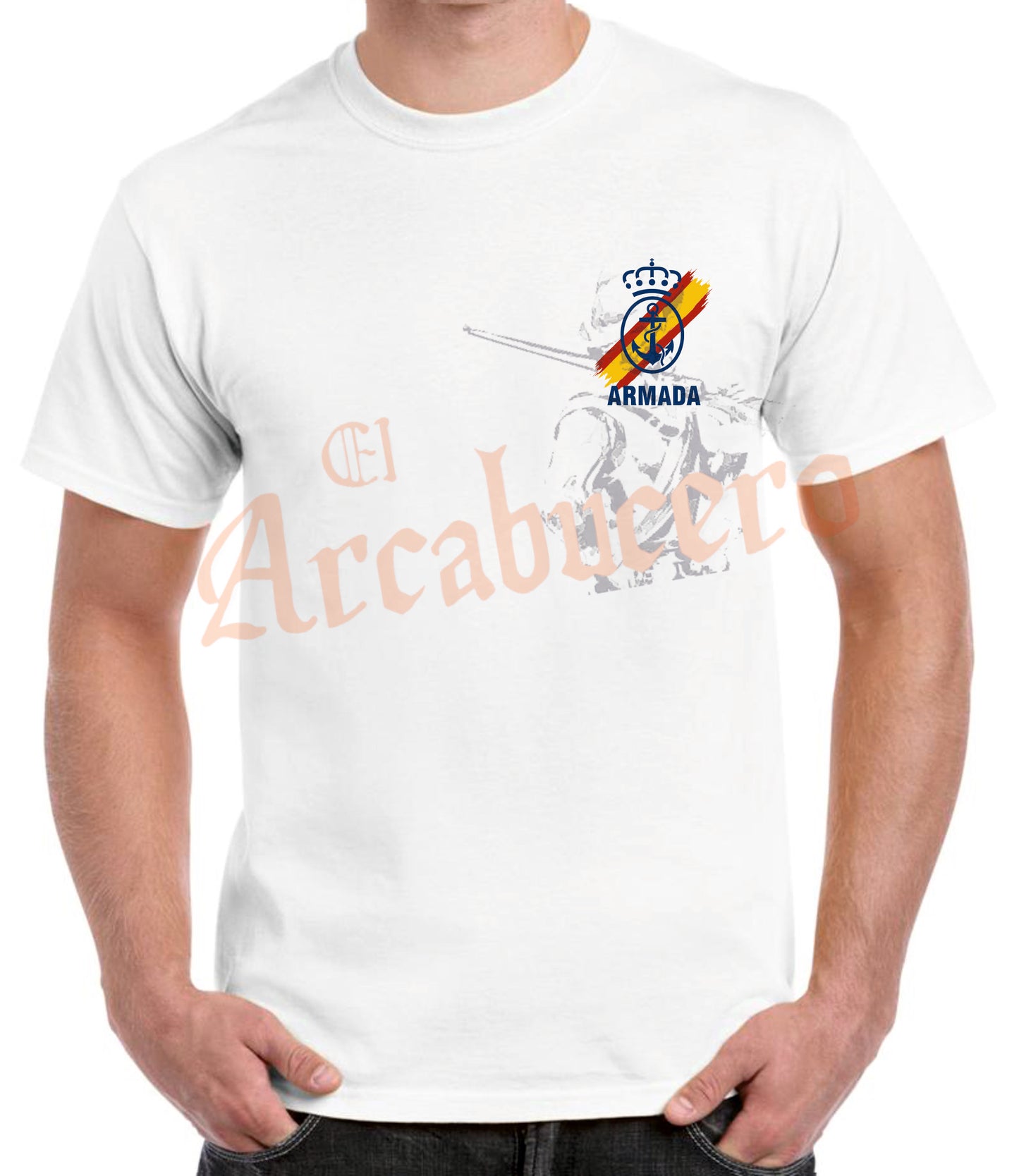 Camiseta Armada nuevo emblema.