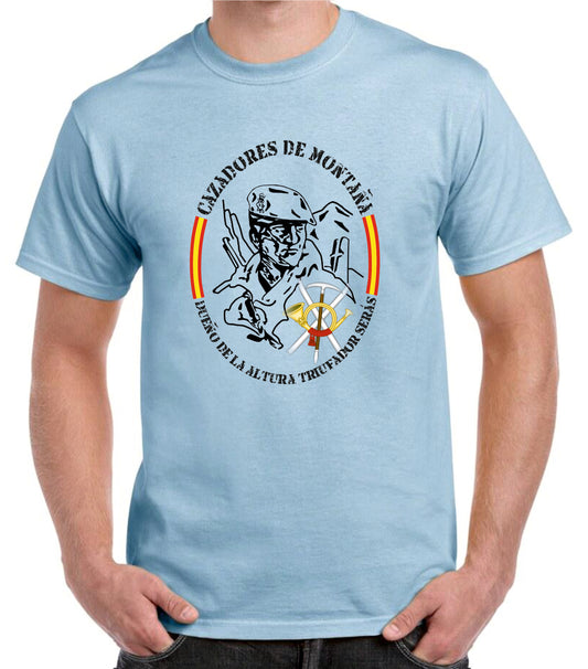 Camiseta Cazadores de montaña.