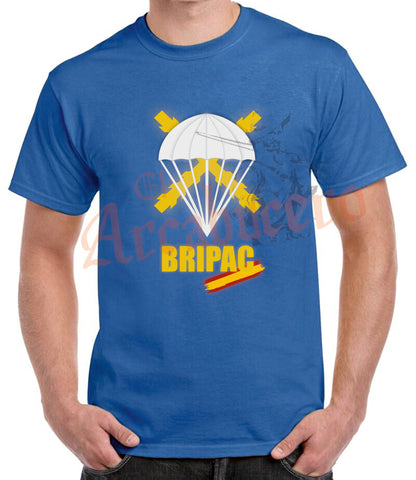 Camiseta BRIPAC escudo oficial.
