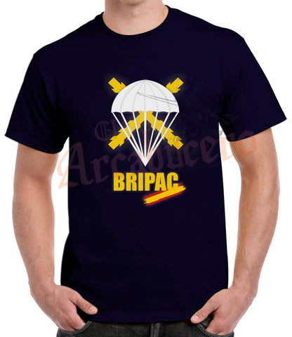 Camiseta BRIPAC escudo oficial.