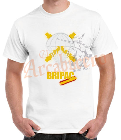 Camiseta BRIPAC escudo oficial.