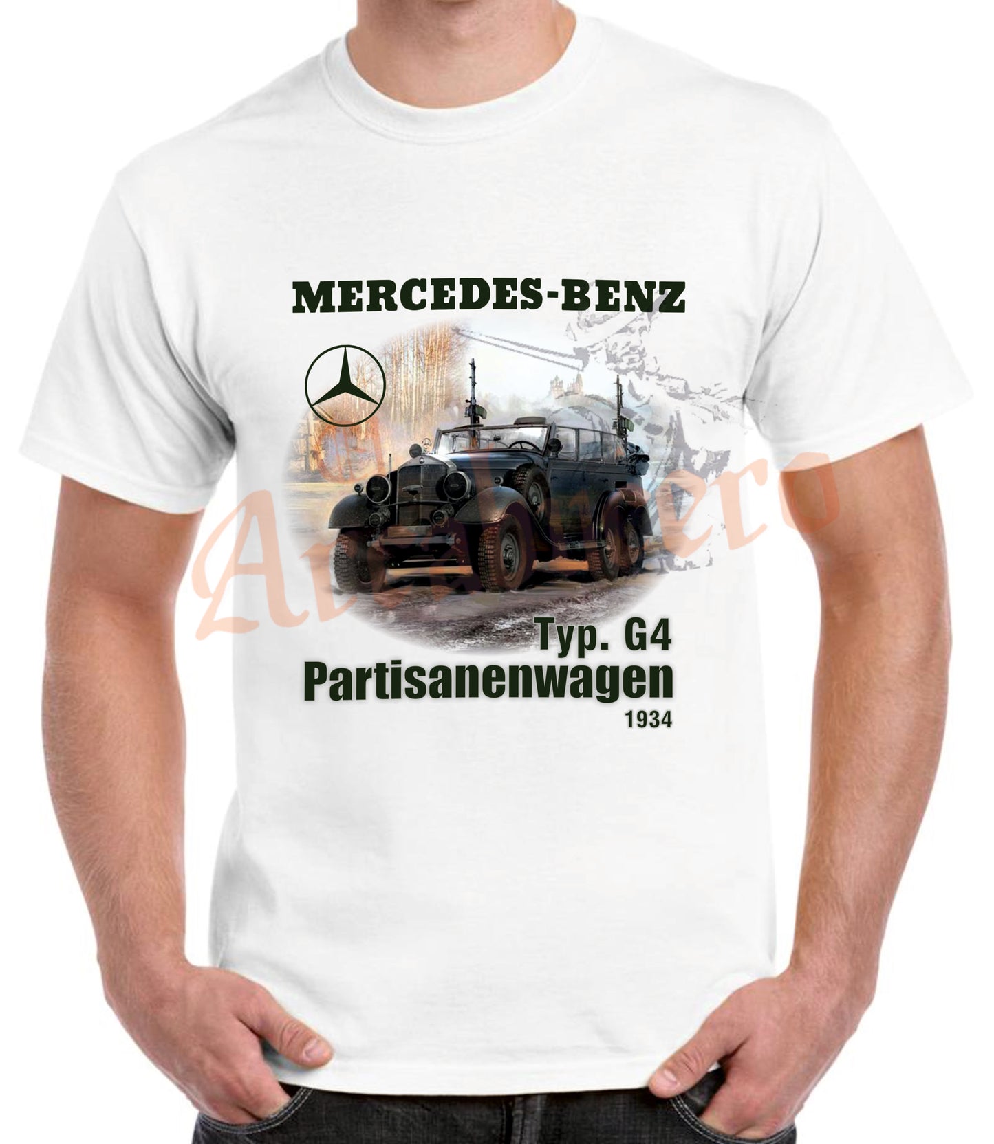 Camiseta ALEMANIA MERCEDES-BENZ Type G4.