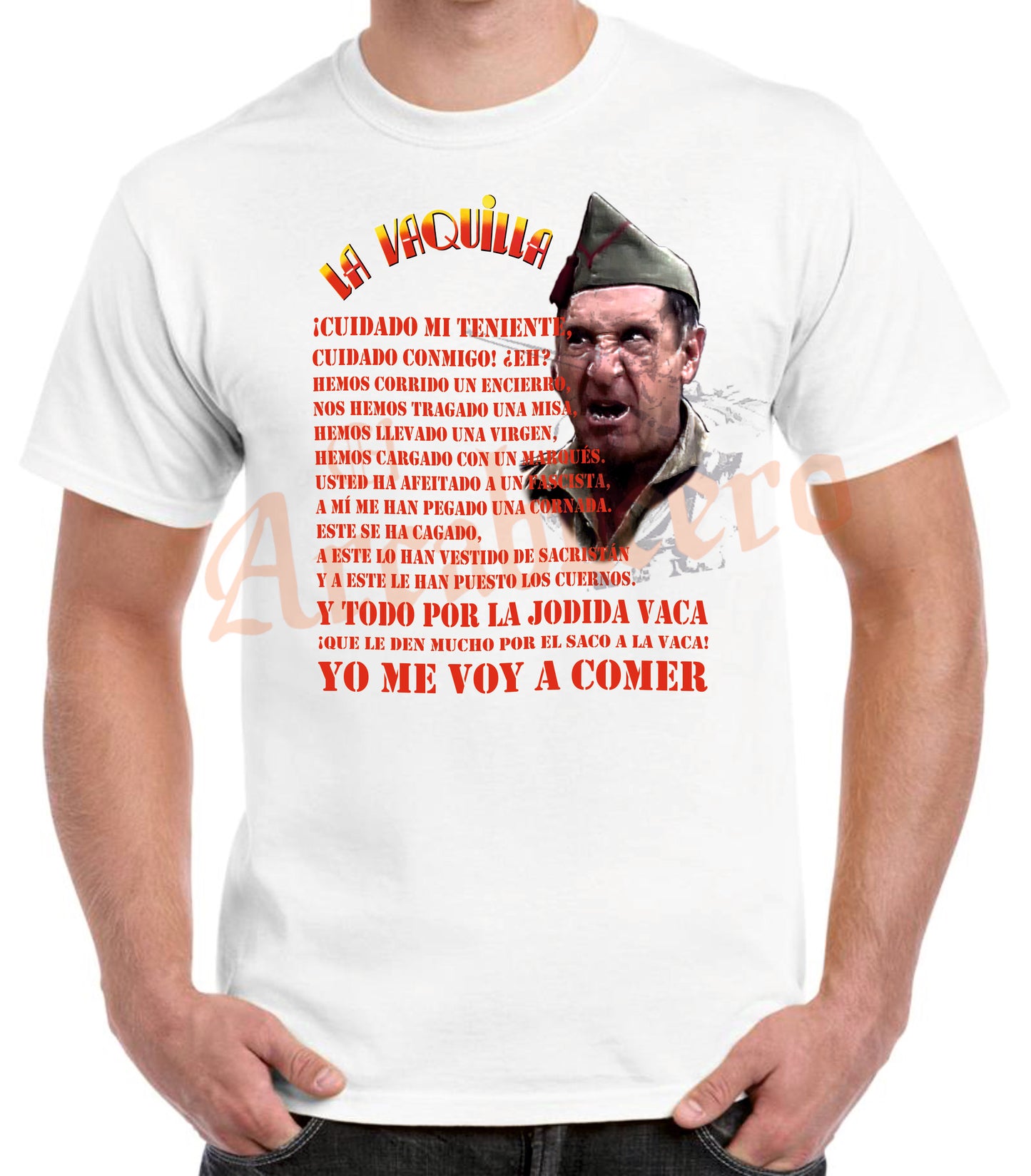 Camiseta película "La Vaquilla".